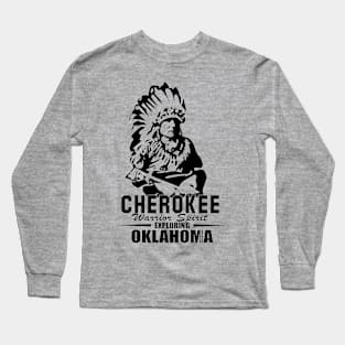 Cherokee Warrior Spirit Long Sleeve T-Shirt